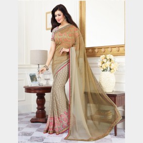 Vinay’s Soft Printed Georgette Sharee